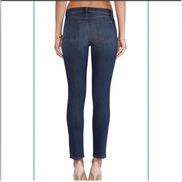 J Brand Dark Wash Skinny Leg Storm Wash Jeans Women’s 27 - Picture 3 of 9